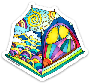 Tent - Dreaming Tent Magnet