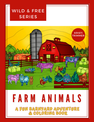 Book - Farm Animals Coloring Book