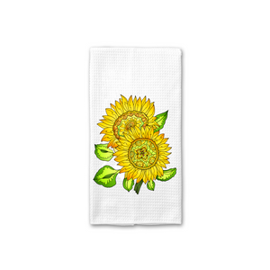 Towel - Kitchen Towels - Flowers