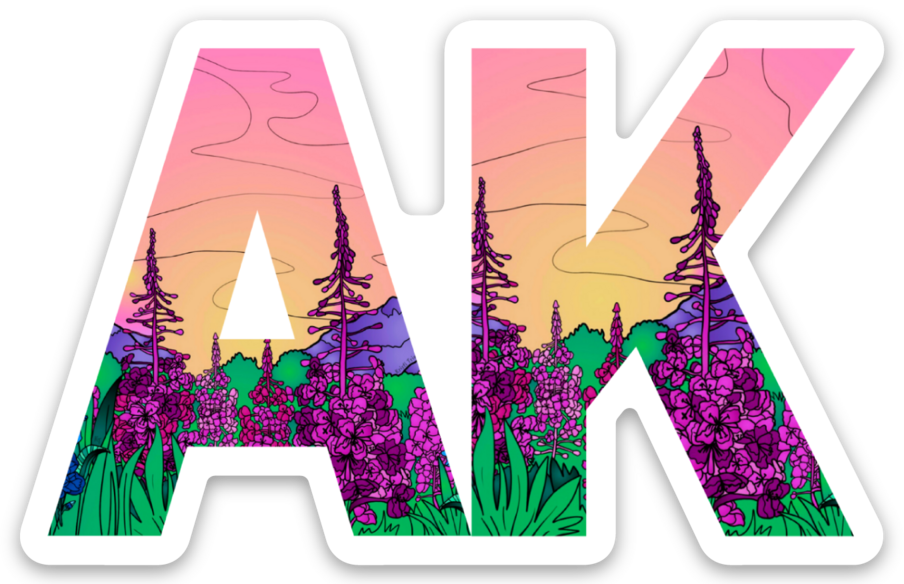 Alaska - AK Fireweed