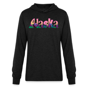 Hoodie - Long Sleeve Hoodie Shirt - Alaska Fireweed