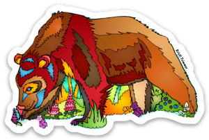 Bear - Brown Bear Sticker