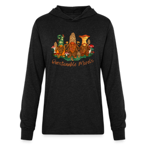 Hoodie - Long Sleeve Hoodie Shirt - Questionable Morels