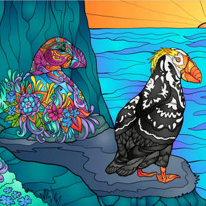 Coasters - Birds