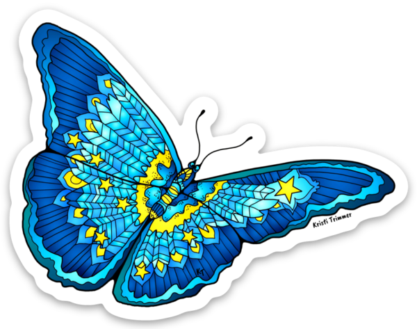 Butterfly - Blue