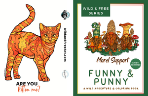 Funny Punny Coloring Book