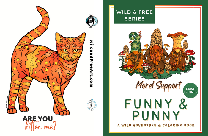 Funny Punny Coloring Book