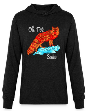 Hoodie - Long Sleeve Hoodie Shirt - For Fox Sake