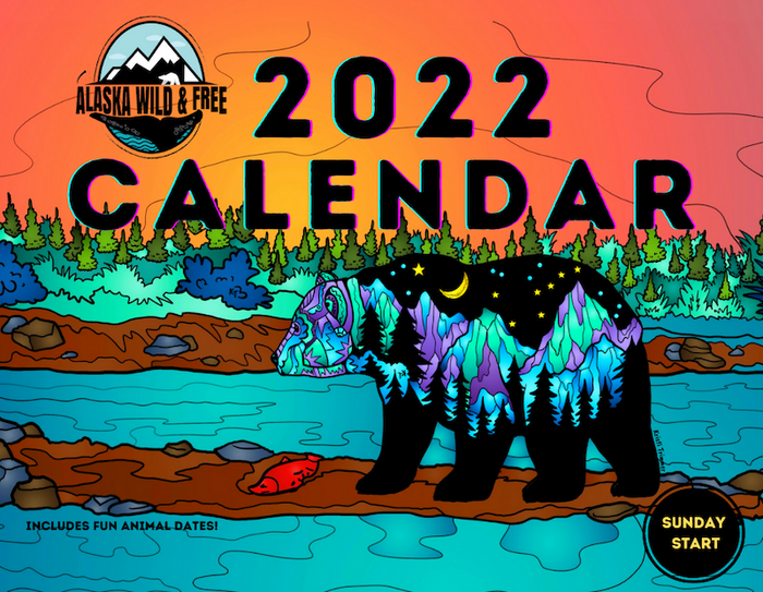 Calendar - 2022 with Sunday Start Wall Calendar