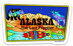 Alaska License Plate Magnet