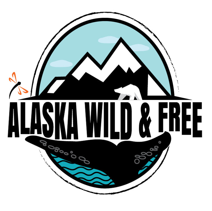 Alaska Wild & Free Sticker
