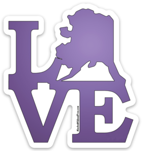 Love - Purple Magnet