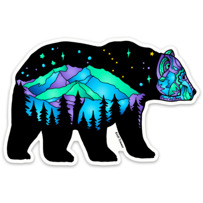 Bear - Big Dipper Bear - Denali Mountain Magnet