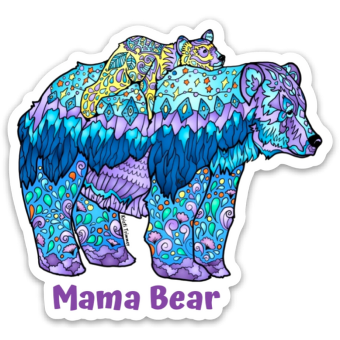 Bear - Mama Bear Sticker - Mama Bear