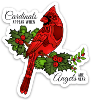 Bird - Cardinal + Angels