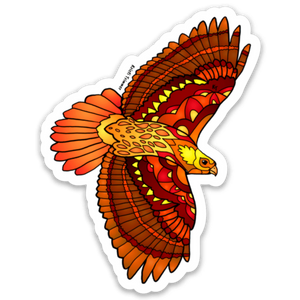 Bird - Hawk - Red-Tailed Hawk Flying