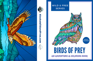 Book - Birds of Prey Coloring Book
