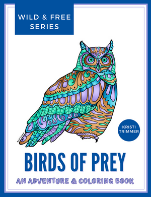 Book - Birds of Prey Coloring Book