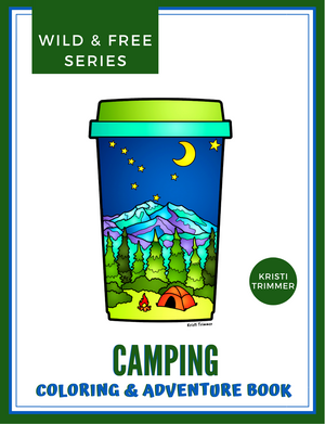 Book - Camping: An Adventure & Coloring Book