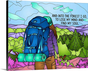 Canvas - Backpacker - Into the Forest