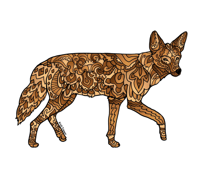 Coyote Stickers