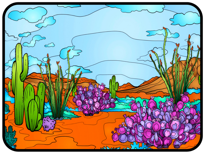 Desert - Cactus Garden