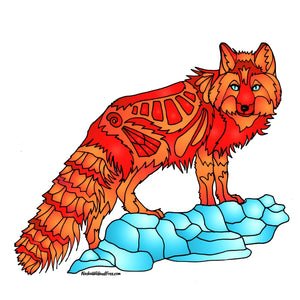 Fox - Arctic Fox - Red