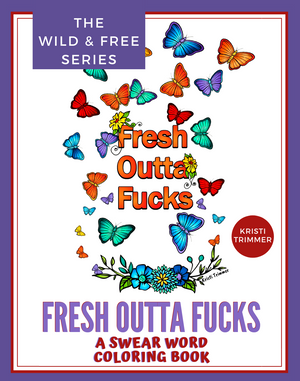 Book - Fresh Outta: A Swear Word Coloring Book