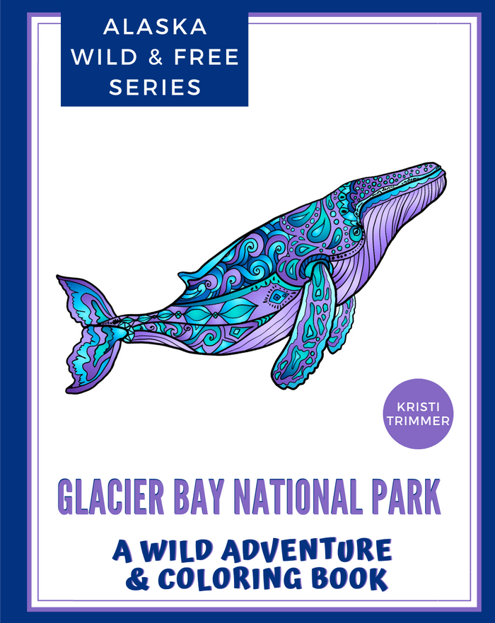 Book - Glacier Bay National Park: An Adventure & Coloring Book