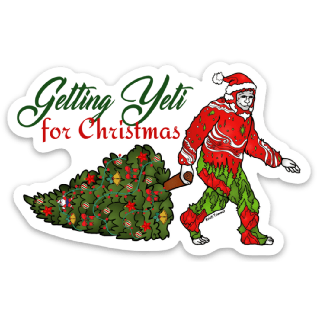 Is It Christmas Yeti Holiday SVG, Bigfoot SVG