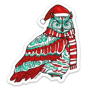 Holiday - Holiday Owl with Scarf