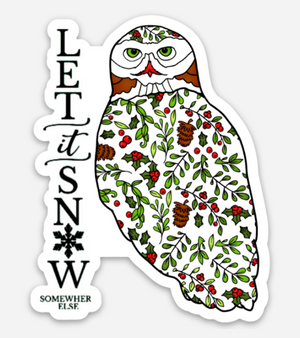 Holiday - Holly Owl - Let it Snow
