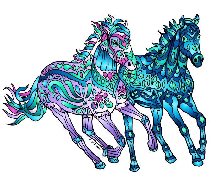 Horse - Mustang Horses