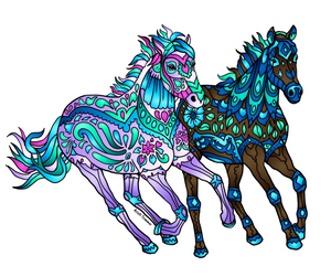 Horse - Mustang Horses
