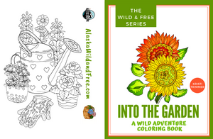 Book - Into the Garden Coloring Book