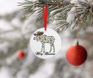 Ornament - Merry Moosemas