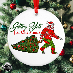 Ornament - Getting Yeti for Christmas