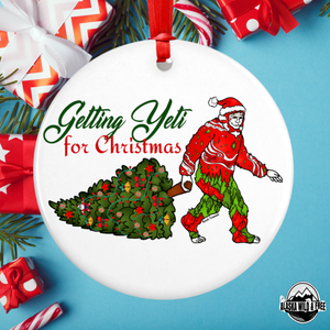 Ornament - Getting Yeti for Christmas