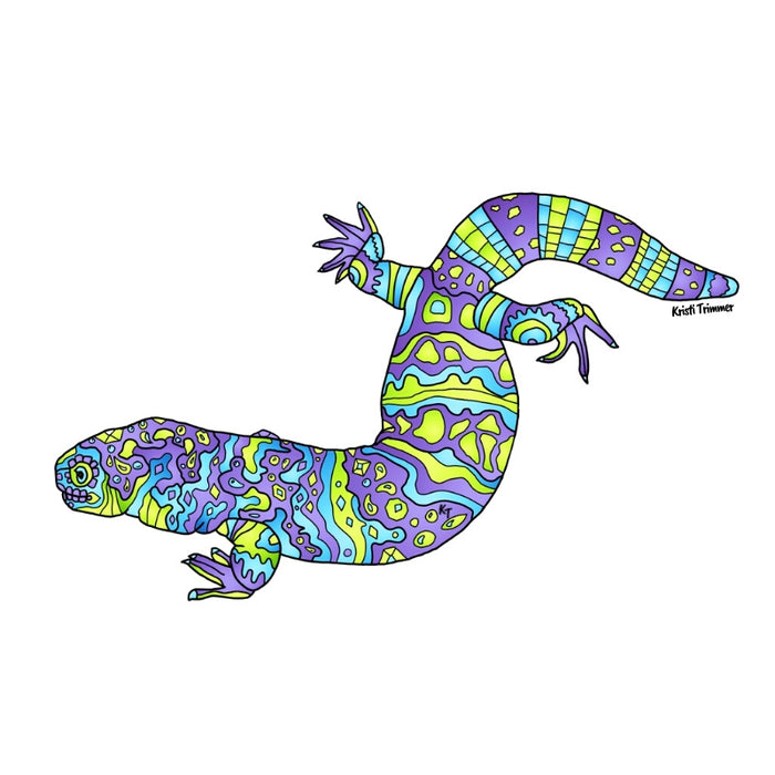 Lizard - Gila Monster Sticker