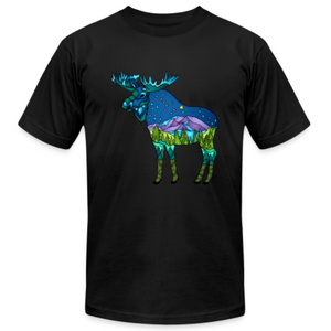 Shirts - Mountain Moose on Black
