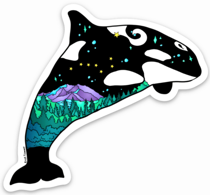 Whale - Mountain Orca