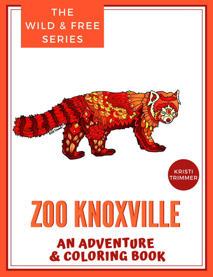 Book - Zoo Knoxville: An Adventure & Coloring Book